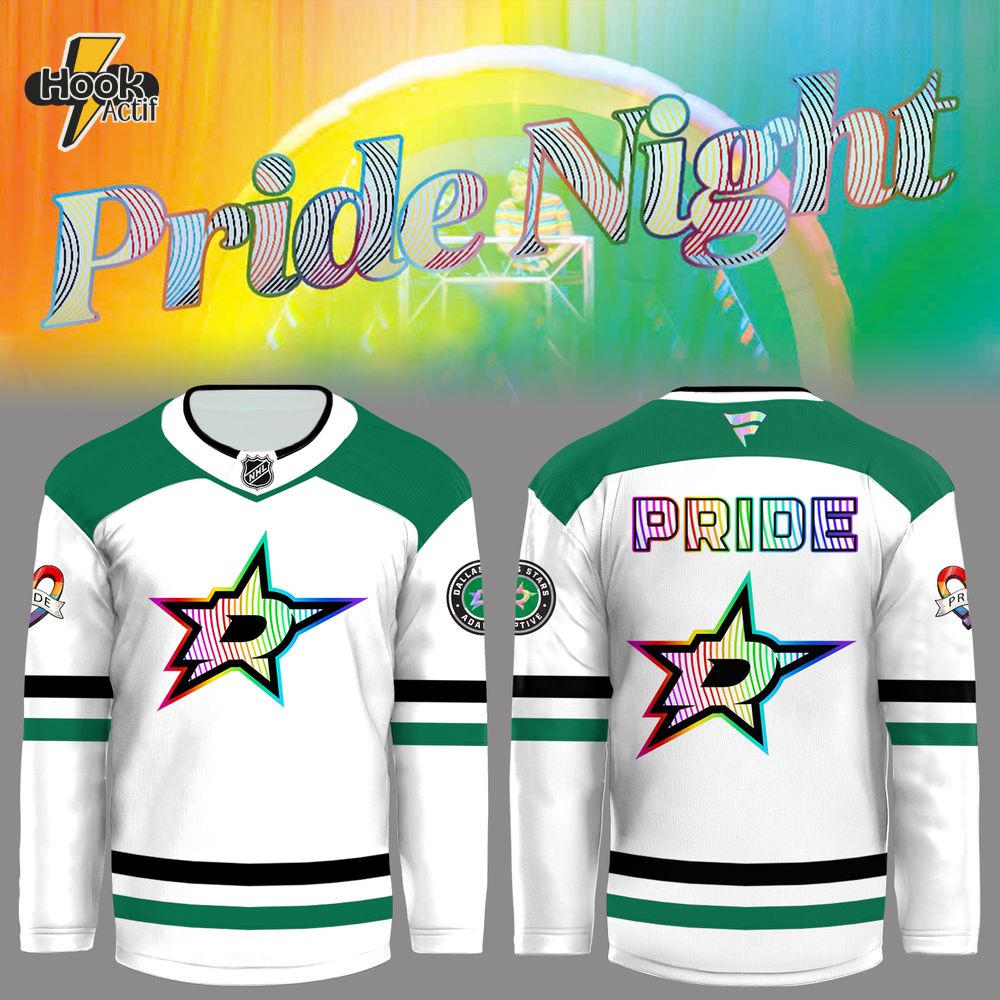 Dallas Star Pride Night Limited Edition Hockey Jersey Dallas Star Pride Night Limited Edition Hockey Jersey