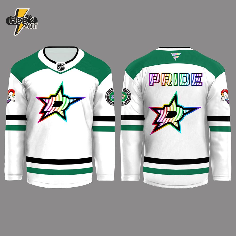 Dallas Star Pride Night Limited Edition Hockey Jersey Dallas Star Pride Night Limited Edition Hockey Jersey