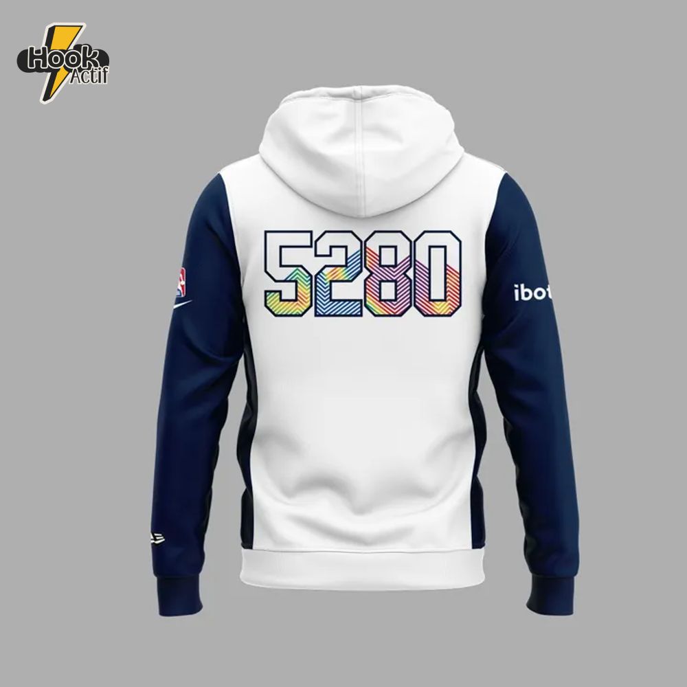 Denver Nuggets Play Off "5280" Hoodie Denver Nuggets Play Off "5280" Hoodie