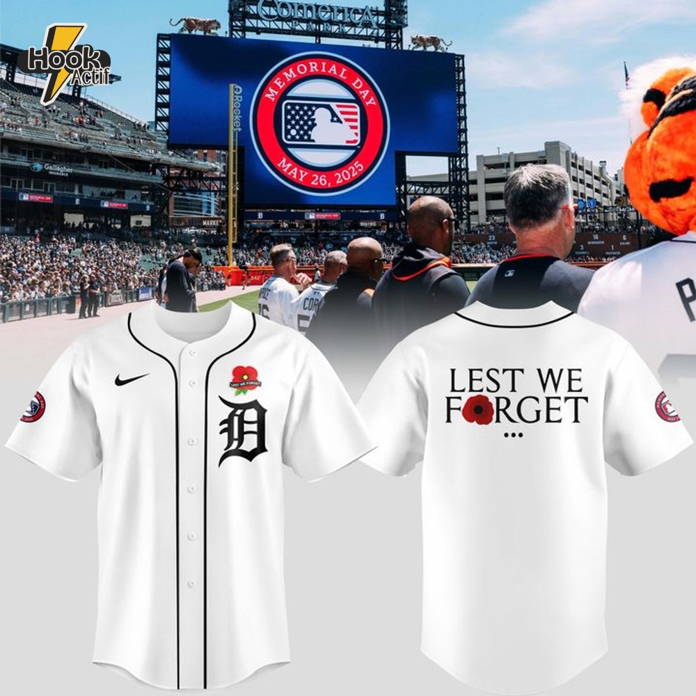 Detroit Tigers Memorial Day Special Edition Baseball Jersey Detroit Tigers Memorial Day Special Edition Baseball Jersey