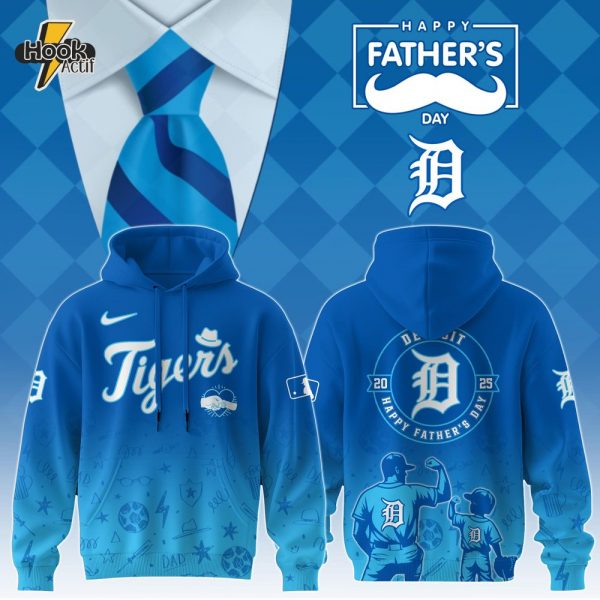 Detroit Tigers Special Father’s Day Limited Edition Hoodie