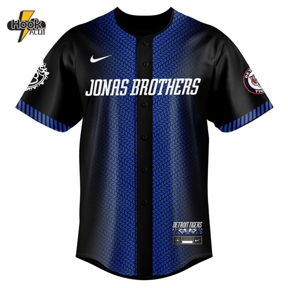 Detroit Tigers x JONAS20: LIVING THE DREAM Tour Personalized Baseball Jersey Detroit Tigers x JONAS20: LIVING THE DREAM Tour Personalized Baseball Jersey