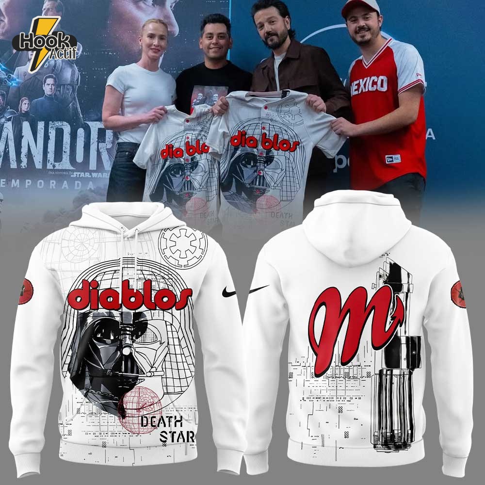 Diablos Rojos del Mexico x Star Wars Death Star Special Hoodie Diablos Rojos del Mexico x Star Wars Death Star Special Hoodie