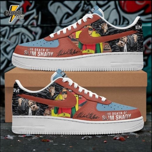 Eminem The Death Of Slim Shady Nike Air Force 1 Sneaker Limited Edition Design