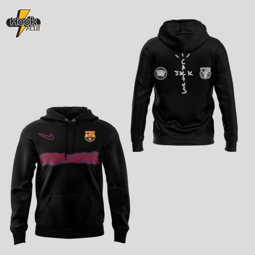 FC Barcelona x Travis Scott 2025 Limited Edition Hoodie