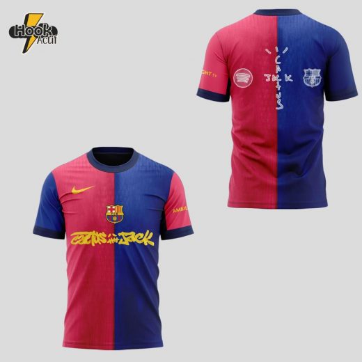 FC Barcelona x Travis Scott 2025 Limited Edition Shirt