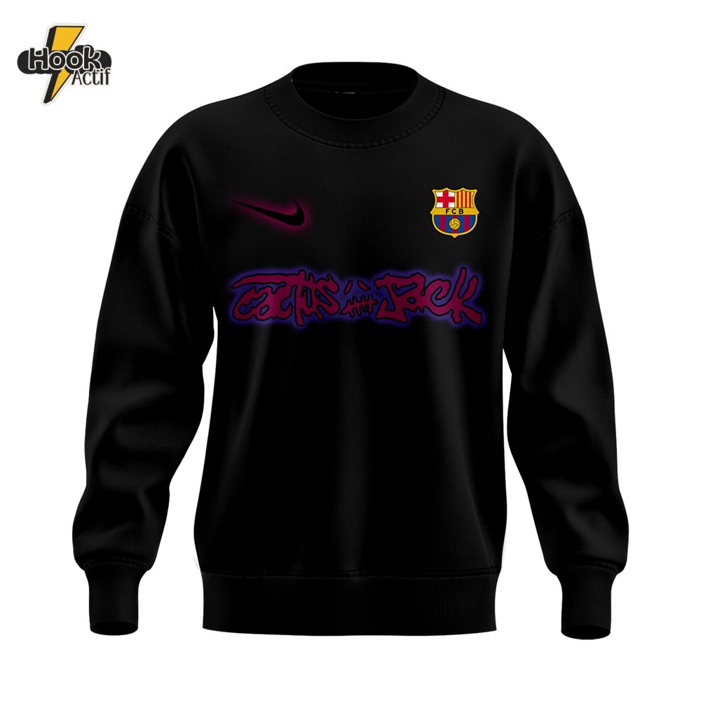 FC Barcelona x Travis Scott 2025 Special Edition Sweatshirt FC Barcelona x Travis Scott 2025 Special Edition Sweatshirt