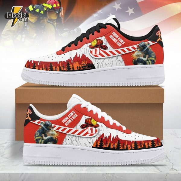 Fire Fighter "From Ashes Heroes Rise" Air Force 1 Sneaker