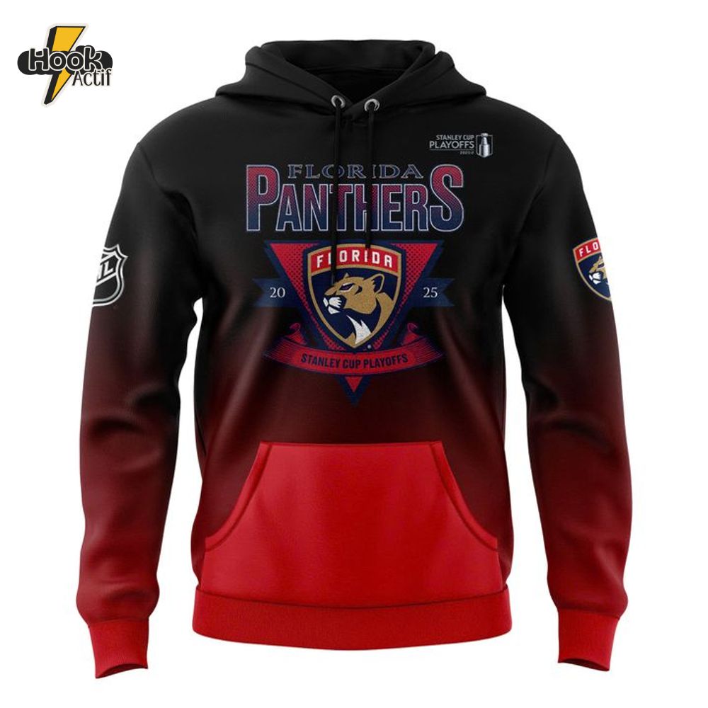 Florida Panthers 2025 Stanley Cup Playoff Participant Crease Hoodie Florida Panthers 2025 Stanley Cup Playoff Participant Crease Hoodie