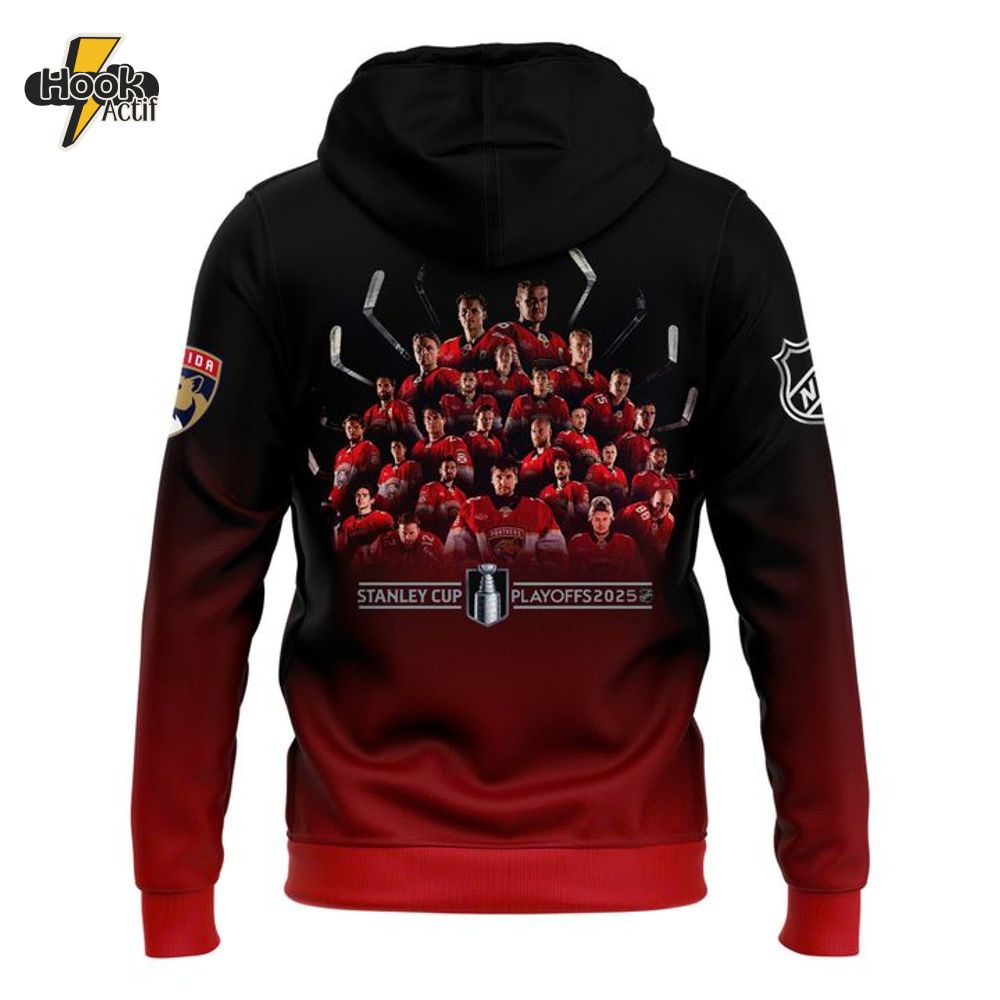 Florida Panthers 2025 Stanley Cup Playoff Participant Crease Hoodie Florida Panthers 2025 Stanley Cup Playoff Participant Crease Hoodie