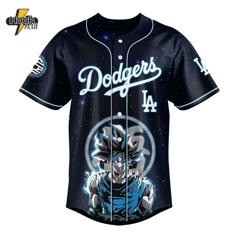 Goku Ultra Instinct x Los Angeles Dodgers 2025 Limit Break Jersey Goku Ultra Instinct x Los Angeles Dodgers 2025 Limit Break Jersey