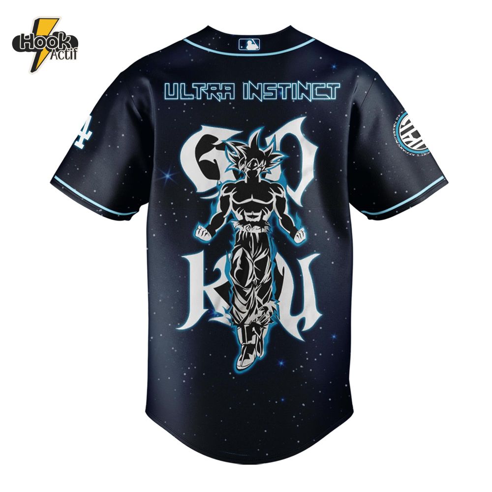 Goku Ultra Instinct x Los Angeles Dodgers 2025 Limit Break Jersey Goku Ultra Instinct x Los Angeles Dodgers 2025 Limit Break Jersey