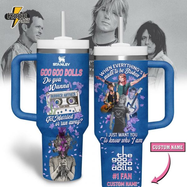 Goo Goo Dolls Special Tumbler 40oz with Handle