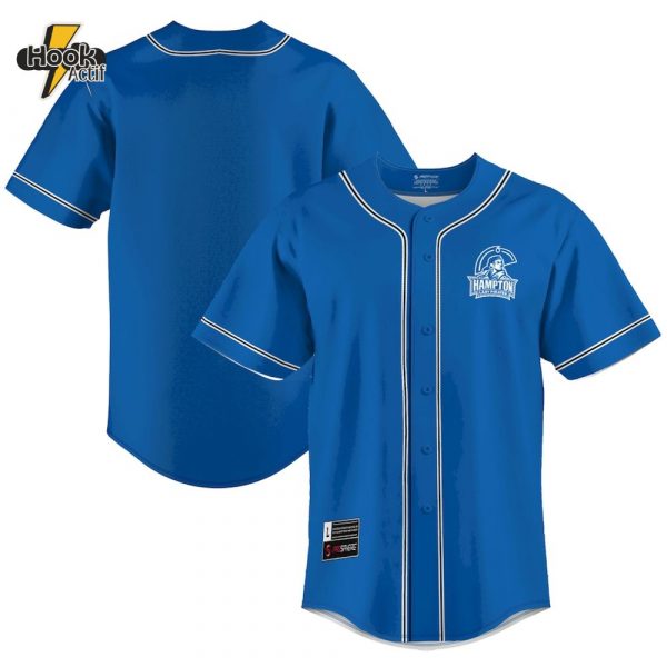 Hampton Pirates Royal Baseball Jersey