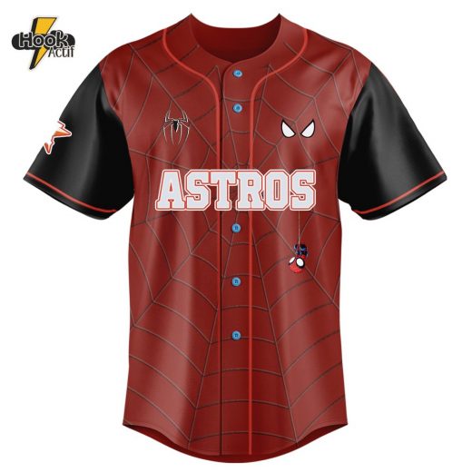 Houston Astros x Spider Man Baseball Jersey