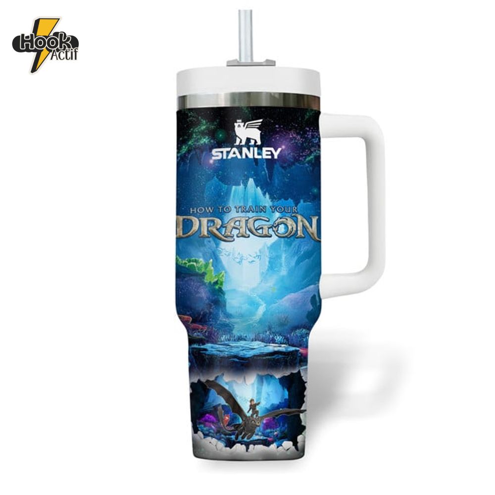 How to Train Your Dragon The Alpha Protects Stanley Tumbler How to Train Your Dragon The Alpha Protects Stanley Tumbler