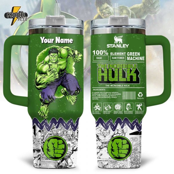 Hulk Marvel Green Machine 40oz Stanley Tumbler