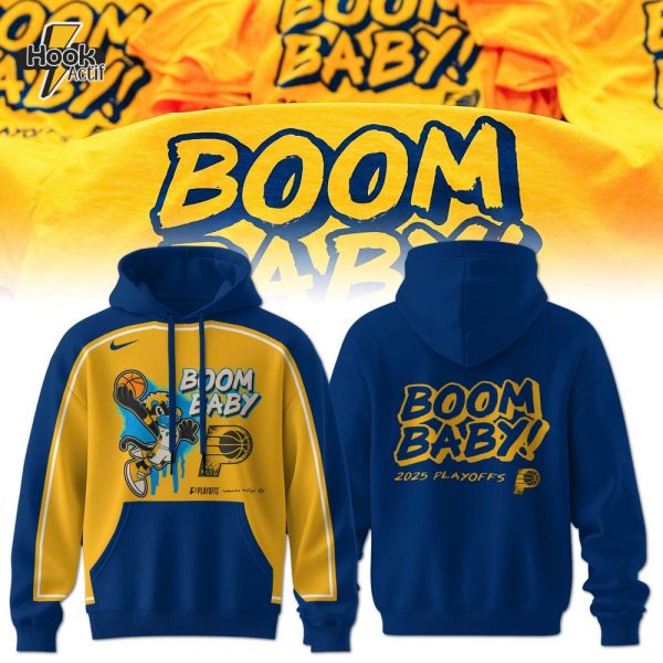 Indiana Hustle – 2025 Postseason Gear Yellow Hoodie