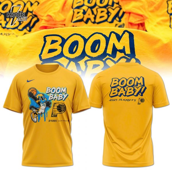 Indiana Hustle – 2025 Postseason Gear Yellow Tshirt