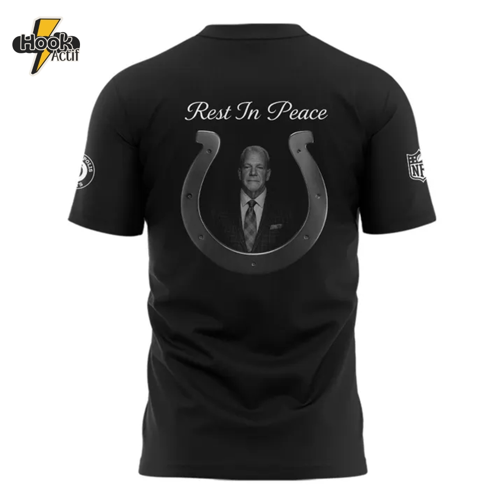 Indianapolis Colts "Big Man" Jim Irsay Football Tribute Special Tee Indianapolis Colts "Big Man" Jim Irsay Football Tribute Special Tee