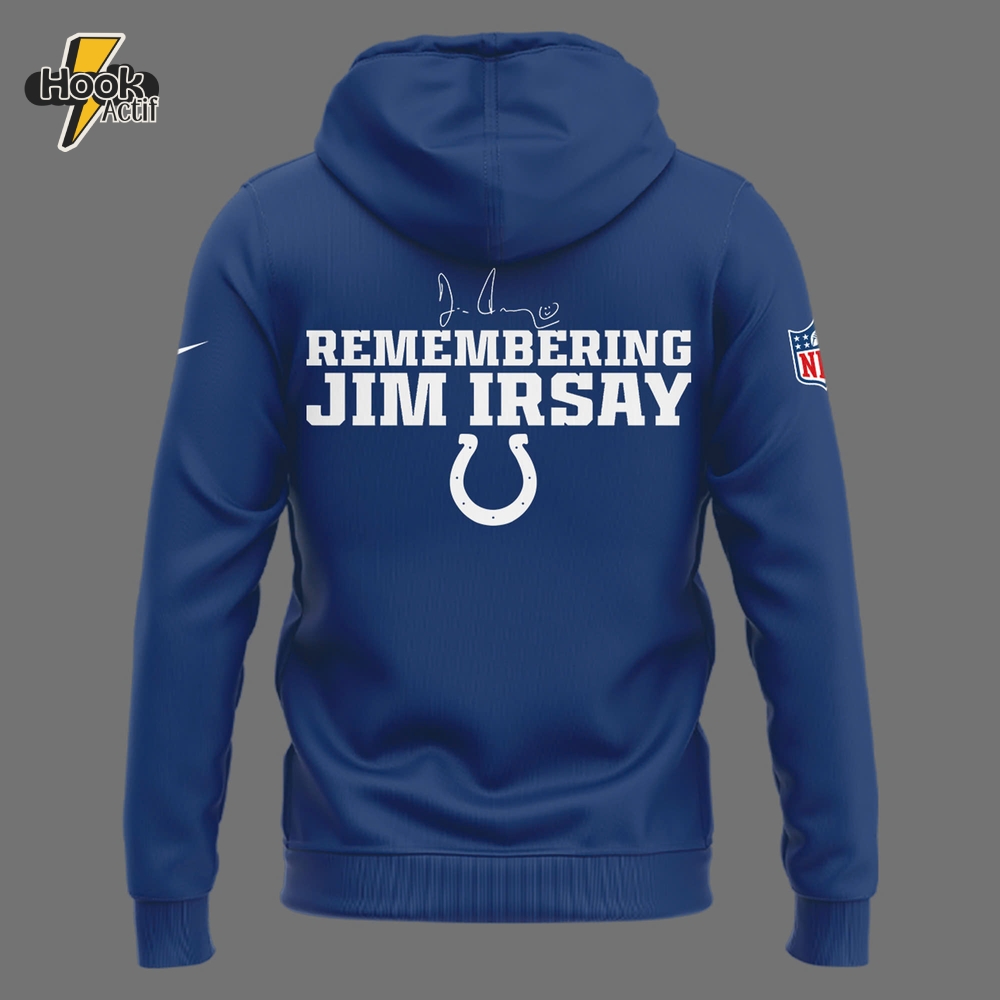 Indianapolis Colts The Boss Jim Irsay Patch Uniform Hoodie Indianapolis Colts The Boss Jim Irsay Patch Uniform Hoodie