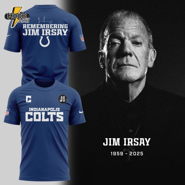 Indianapolis Colts The Boss Jim Irsay Patch Uniform Shirt
