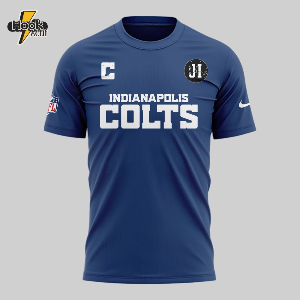Indianapolis Colts The Boss Jim Irsay Patch Uniform Shirt Indianapolis Colts The Boss Jim Irsay Patch Uniform Shirt