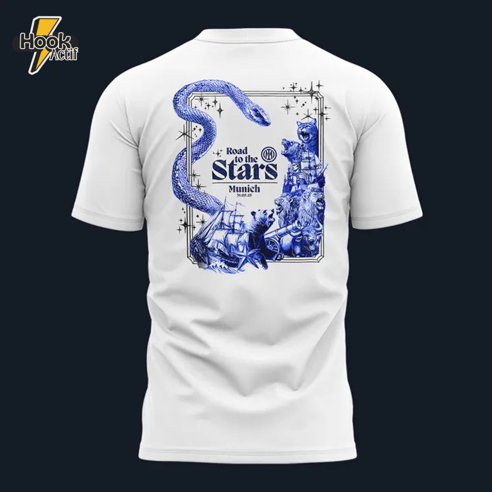 Inter Milan "Road to the Stars" Special White Tee Inter Milan "Road to the Stars" Special White Tee