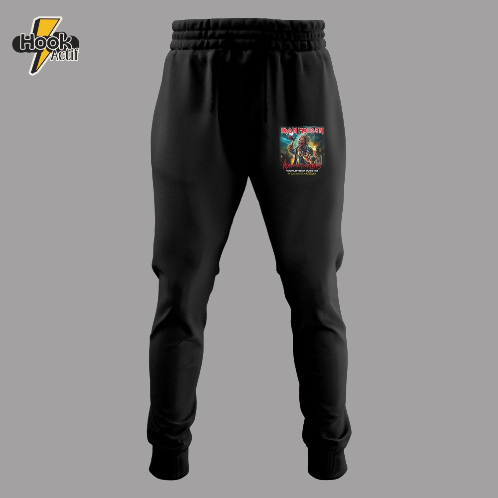 Iron Maiden Run For Your Lives World Tour 2025 Hoodie Set Iron Maiden Run For Your Lives World Tour 2025 Hoodie Set