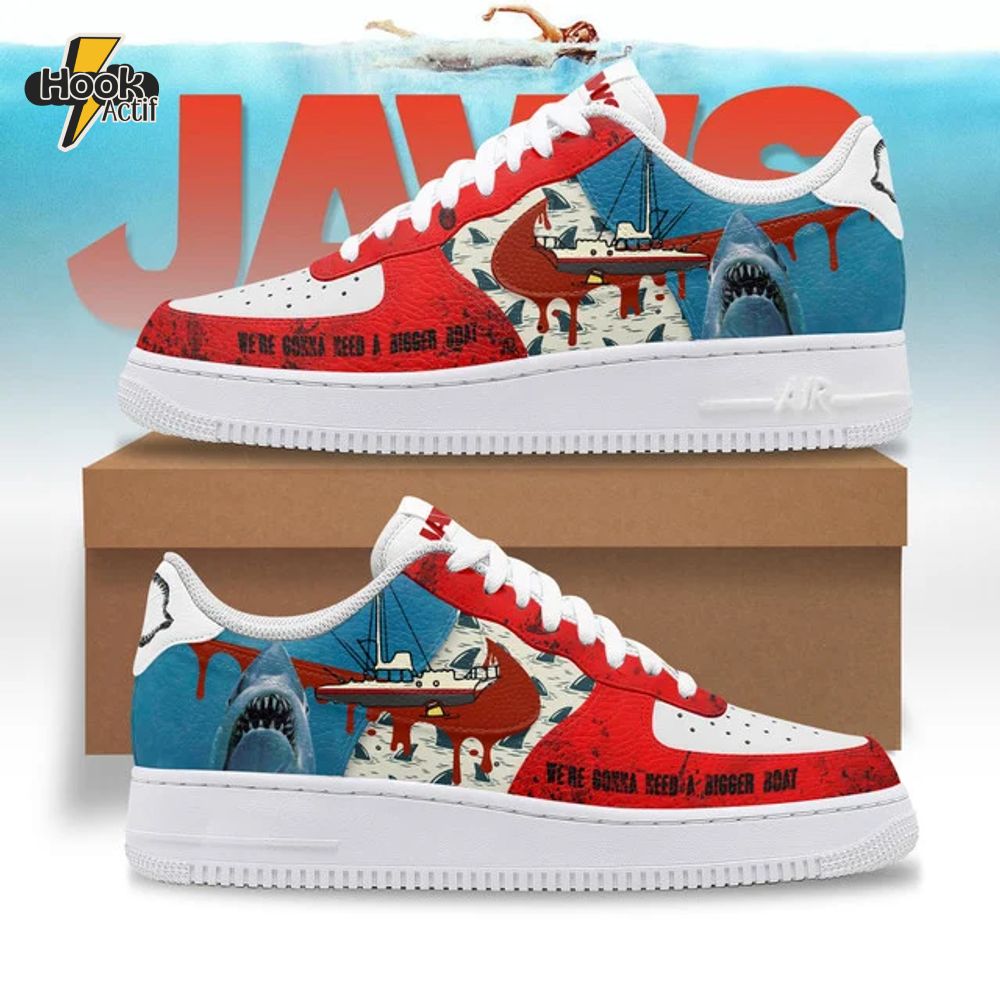 JAWS 50th Anniversary Limited Edition Nike Air Force 1 JAWS 50th Anniversary Limited Edition Nike Air Force 1