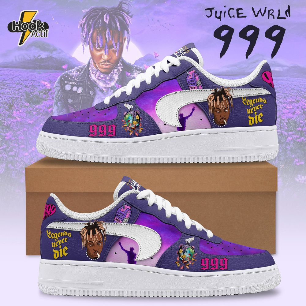Juice WRLD "Legends Never Die" Air Force 1 Sneaker Juice WRLD "Legends Never Die" Air Force 1 Sneaker