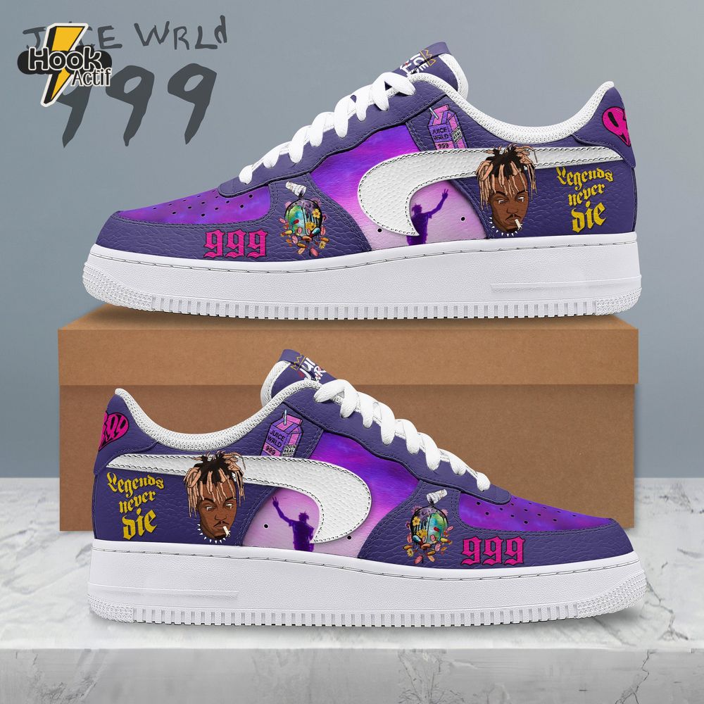 Juice WRLD "Legends Never Die" Air Force 1 Sneaker Juice WRLD "Legends Never Die" Air Force 1 Sneaker