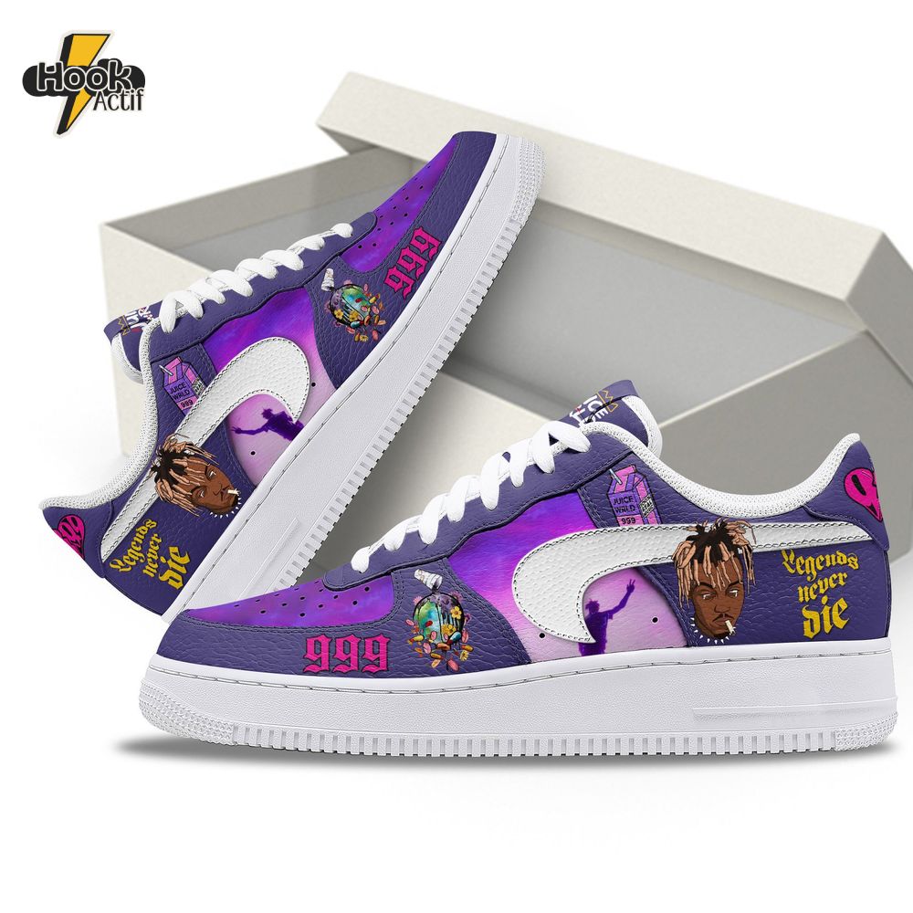 Juice WRLD "Legends Never Die" Air Force 1 Sneaker Juice WRLD "Legends Never Die" Air Force 1 Sneaker