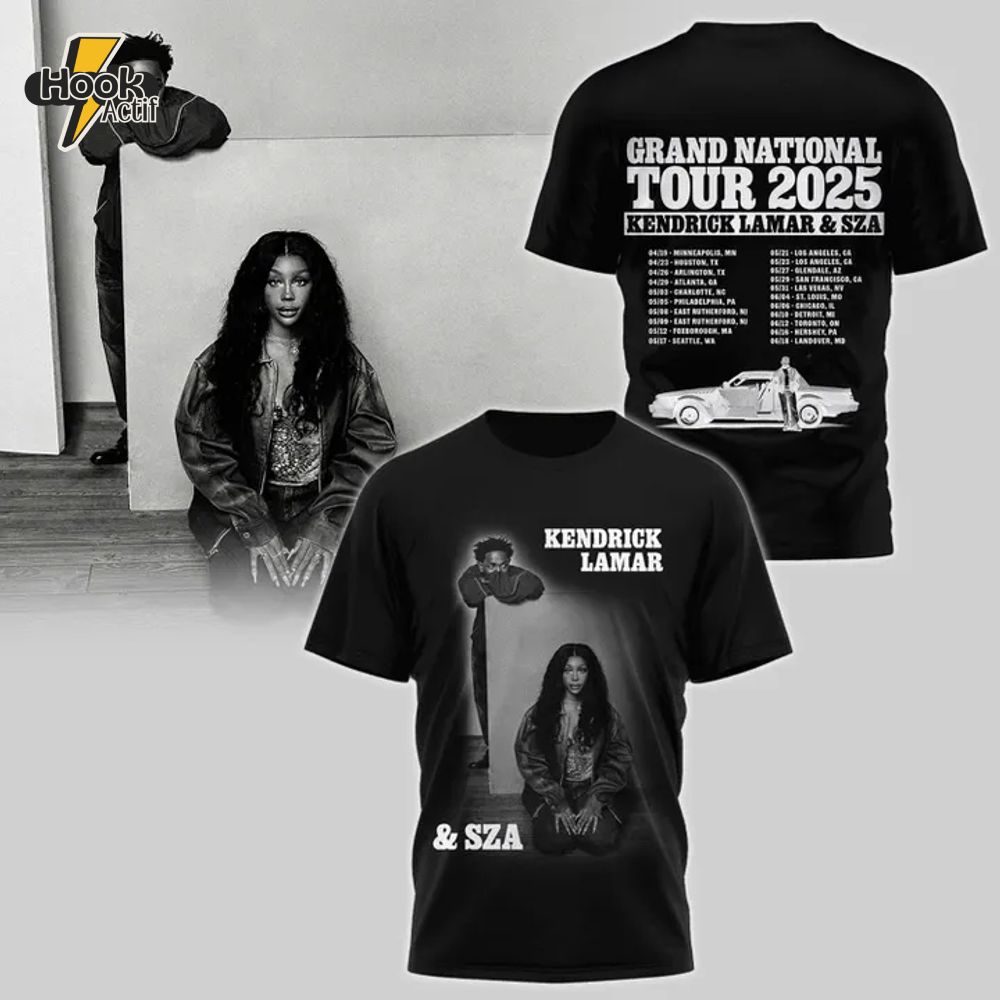 Kendrick Lamar x SZA Grand National Tour 2025 Shirt Kendrick Lamar x SZA Grand National Tour 2025 Shirt