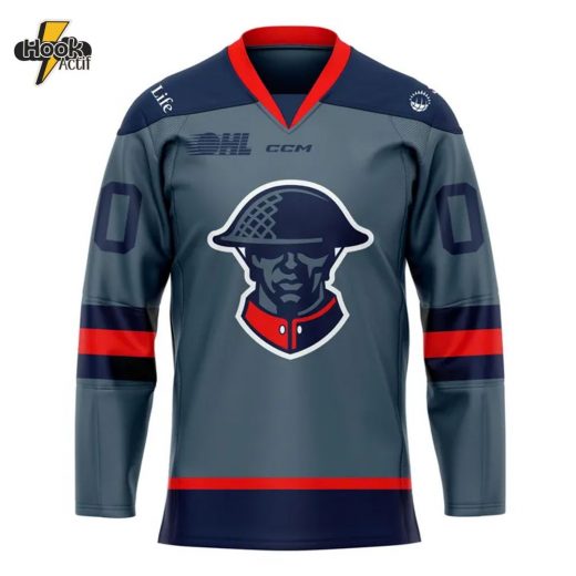 Kitchener Rangers 2024/25 Sun Life Warm-up Hockey Jersey
