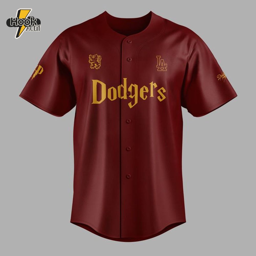 LA Dodgers Harry Potter Night Limited Edition Baseball Jersey LA Dodgers Harry Potter Night Limited Edition Baseball Jersey