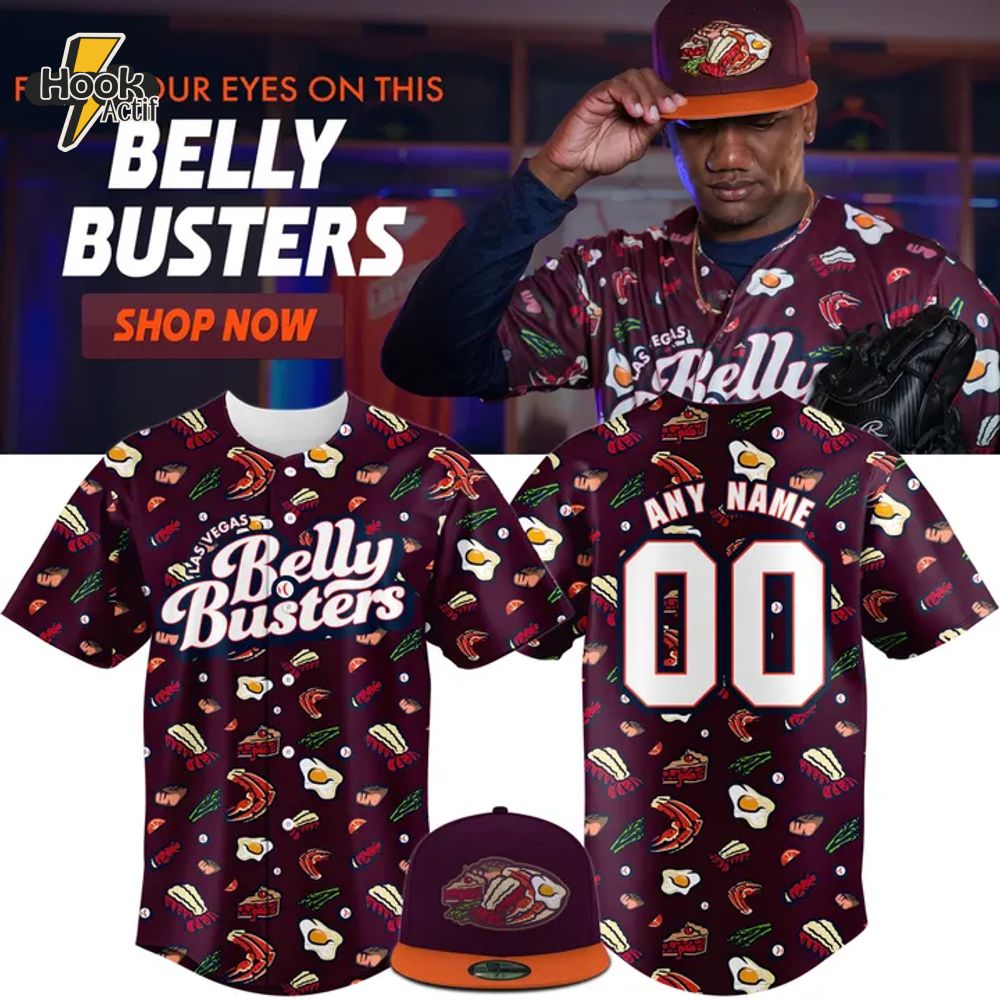 Las Vegas Aviators X Belly Busters 2025 Baseball Jersey Las Vegas Aviators X Belly Busters 2025 Baseball Jersey