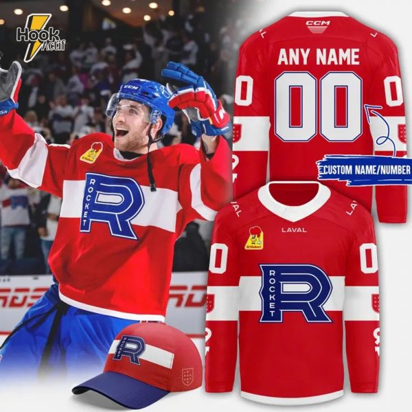 Laval Rocket 2025 New Custom Hockey Jersey