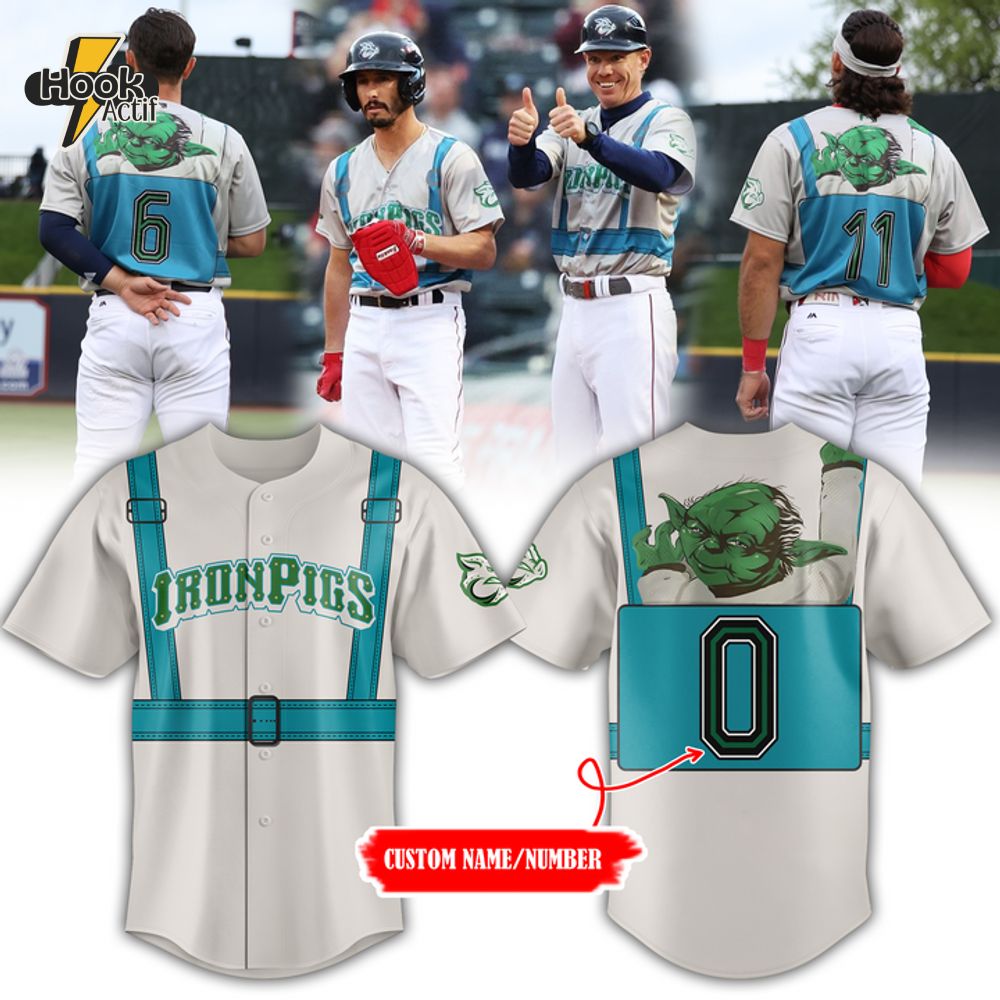 Lehigh Valley IronPigs Star Wars Night 2025 Baseball Jersey Lehigh Valley IronPigs Star Wars Night 2025 Baseball Jersey