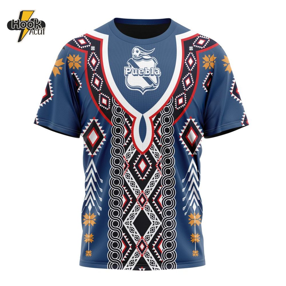 Liga Mx Club Puebla Native Custom Tshirt Liga Mx Club Puebla Native Custom Tshirt