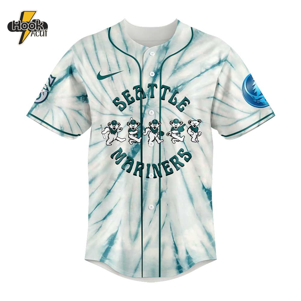 Limited Seattle Mariners Grateful Dead Jersey Limited Seattle Mariners Grateful Dead Jersey