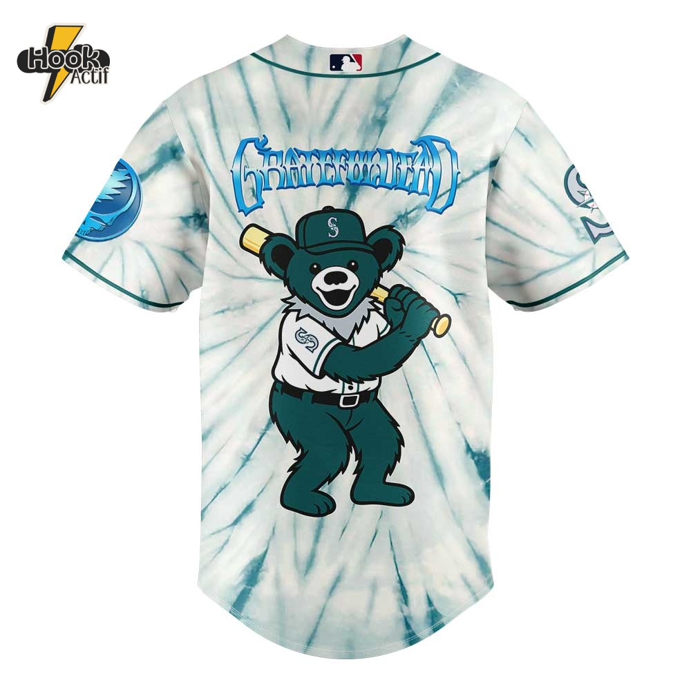 Limited Seattle Mariners Grateful Dead Jersey Limited Seattle Mariners Grateful Dead Jersey