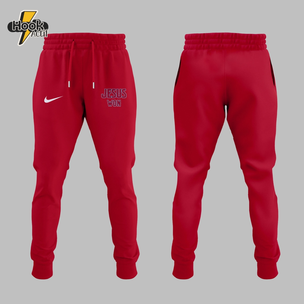 Los Angeles Angels MLB x Jesus Won 2025 Hoodie Set Los Angeles Angels MLB x Jesus Won 2025 Hoodie Set