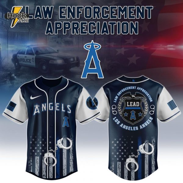 Los Angeles Angels MLB x Law Enforcement Appreciation 2025 Jersey