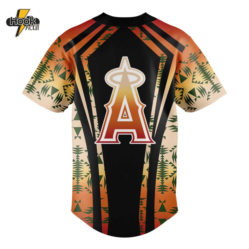 Los Angeles Angels Native American Heritage Special Baseball Jersey Los Angeles Angels Native American Heritage Special Baseball Jersey