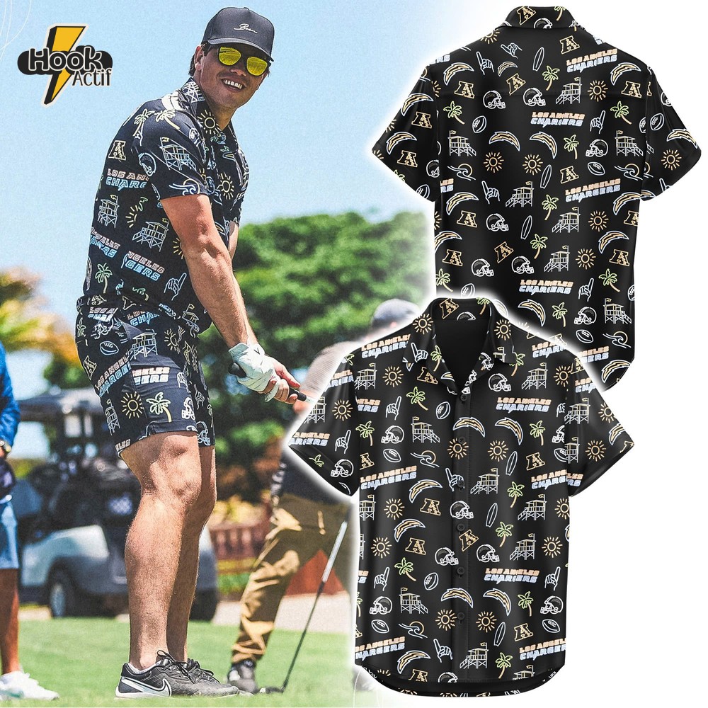 Los Angeles Chargers Special New 2025 Hawaian Shirt and Shorts Los Angeles Chargers Special New 2025 Hawaian Shirt and Shorts