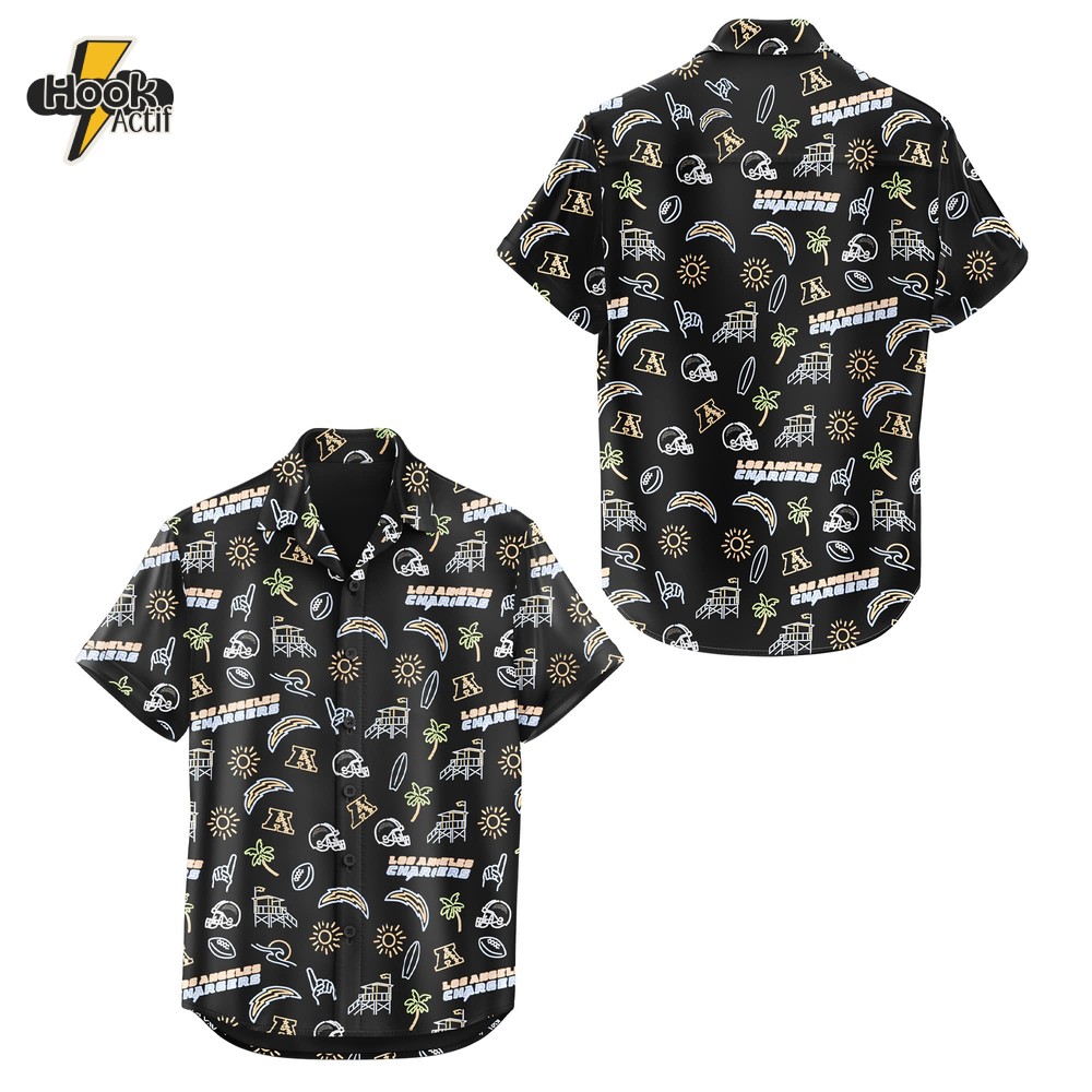 Los Angeles Chargers Special New 2025 Hawaian Shirt and Shorts Los Angeles Chargers Special New 2025 Hawaian Shirt and Shorts