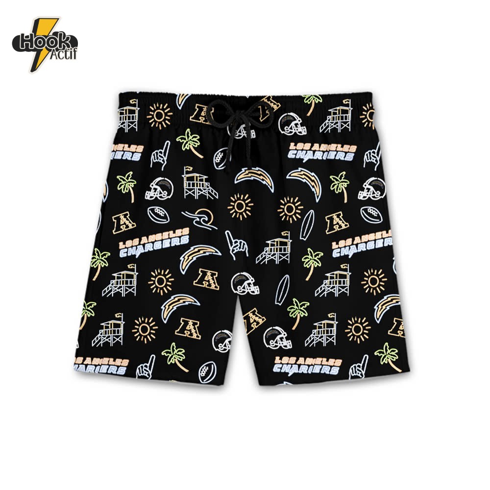 Los Angeles Chargers Special New 2025 Hawaian Shirt and Shorts Los Angeles Chargers Special New 2025 Hawaian Shirt and Shorts