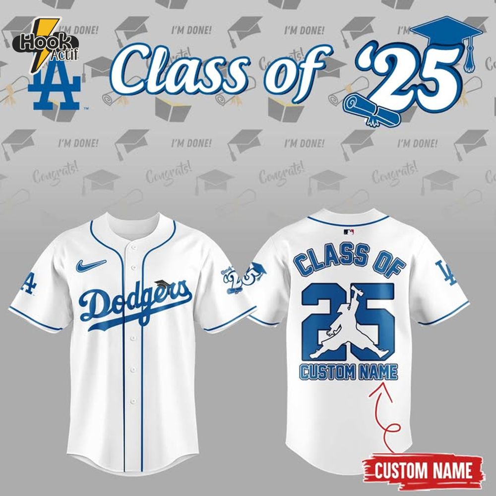 Los Angeles Dodgers ''Class Of 2025" Baseball Jersey Los Angeles Dodgers ''Class Of 2025" Baseball Jersey