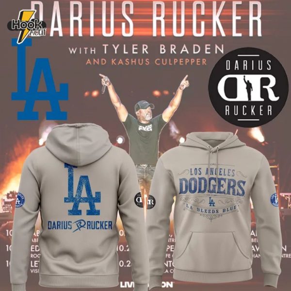 Los Angeles Dodgers Darius Rucker 2025 Limited Edition Hoodie